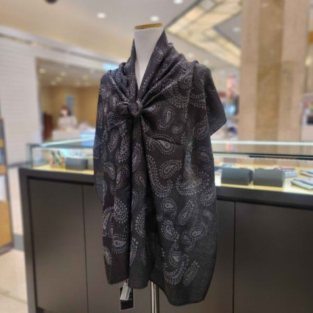 간절기 양면 모혼방 머플러