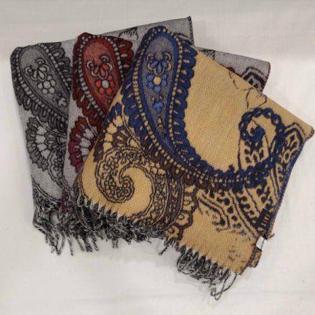 아크릴 양면 캐시밍크 숄