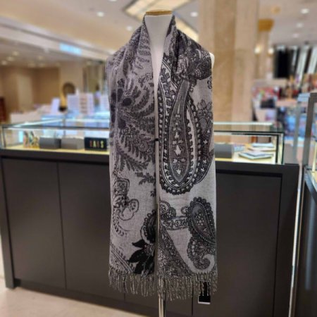 아크릴 양면 캐시밍크 숄