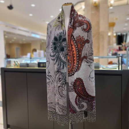 아크릴 양면 캐시밍크 숄