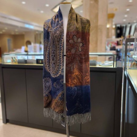 아크릴 양면 캐시밍크 숄