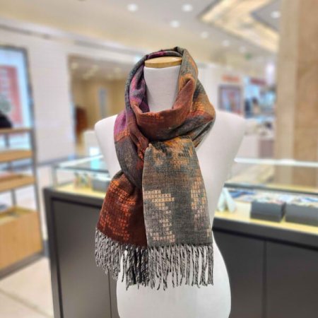 아크릴 양면 머플러