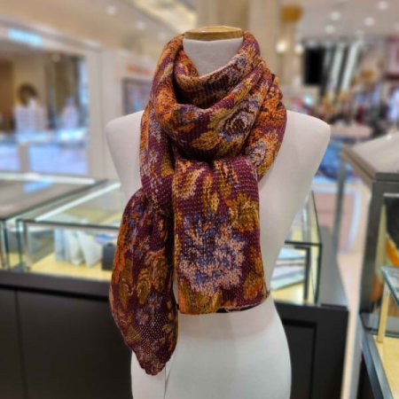 니트 프라워 나염머플러