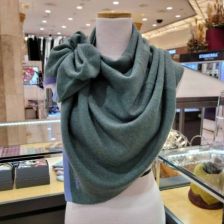 캐시미어 정사각 니트 머플러