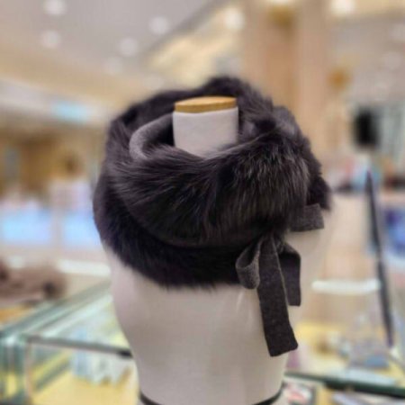 캐시미어 폭스 머플러