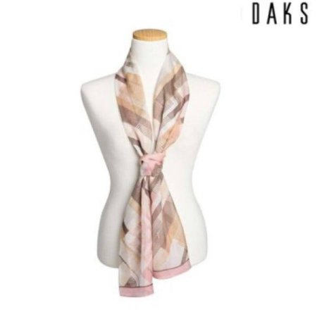 나염 롱 실크 스카프