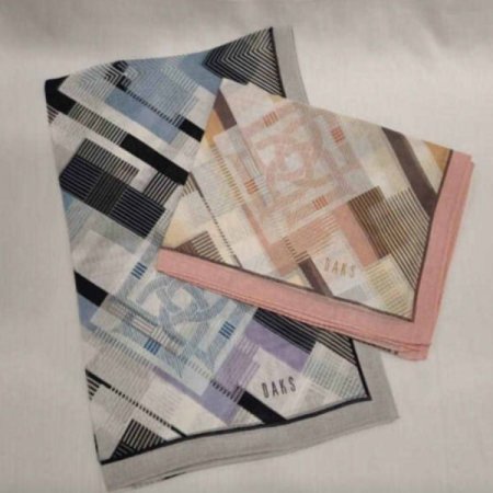 나염 롱 실크 스카프