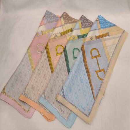 나염 롱 실크 스카프