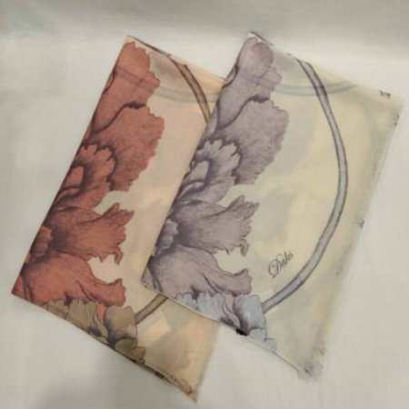 간절기 울 나염 롱스카프