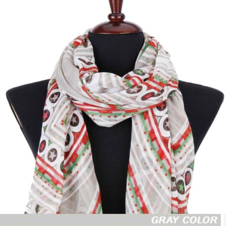 간절기 폴리 스카프