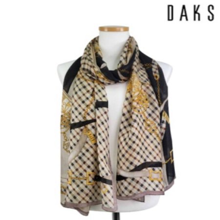 롱 실크 스카프