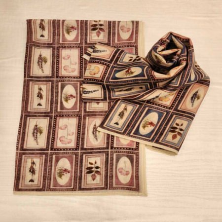 남녀공용 울미디 나염 스카프