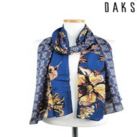 수입 플라워 레이온 롱 스카프