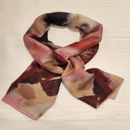 울실크 롱스카프