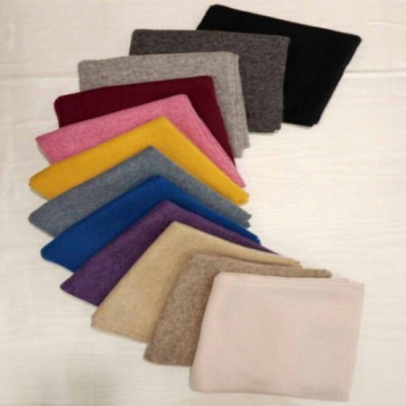 남녀공용 미니 캐시미어 니트 머플러