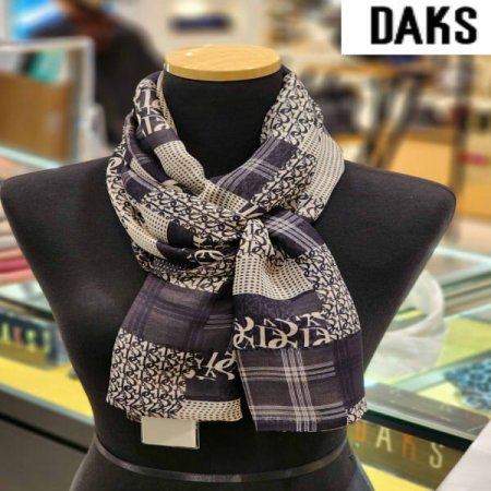 남녀공용 양면 울실크 스카프