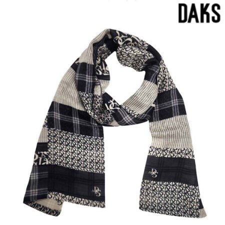 남녀공용 양면 울실크 스카프