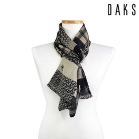 남녀공용 양면 울실크 스카프