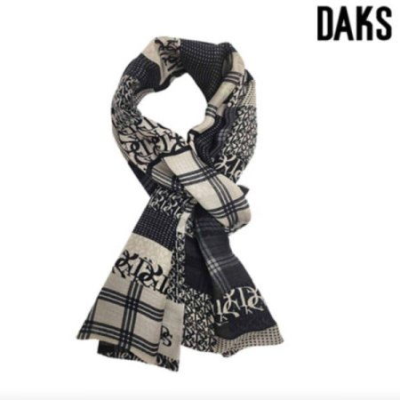 남녀공용 양면 울실크 스카프