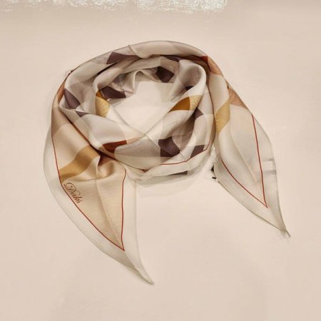 간절기 실크 로장지 스카프