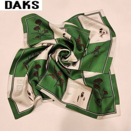 실크 미니 사각 스카프