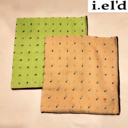 아이엘드 간절기 사각 쁘띠 실크 스카프