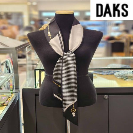 양면 실크 스키니 스카프