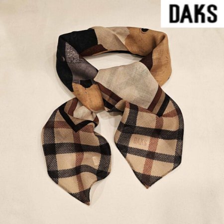 테디베어 울사각 쁘띠 스카프