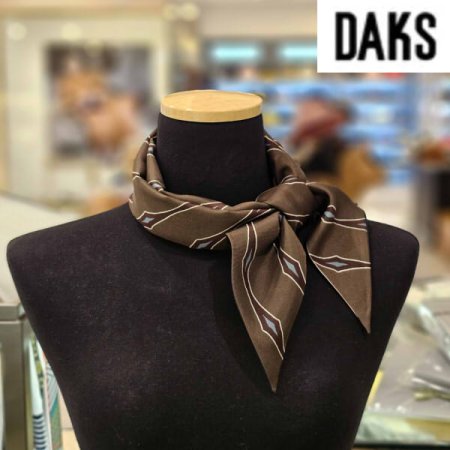 수입 양면 실크 스키니 스카프