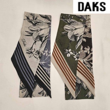 수입 플라워 라인 양면 울스키니 스프