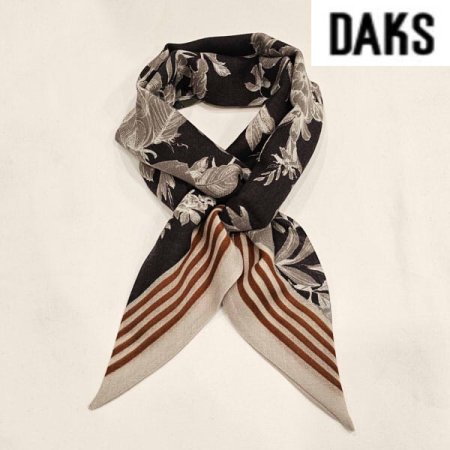 수입 플라워 라인 양면 울스키니 스프