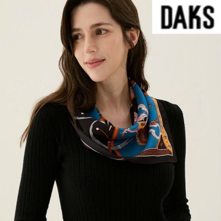 실크 사각 쁘띠 스카프