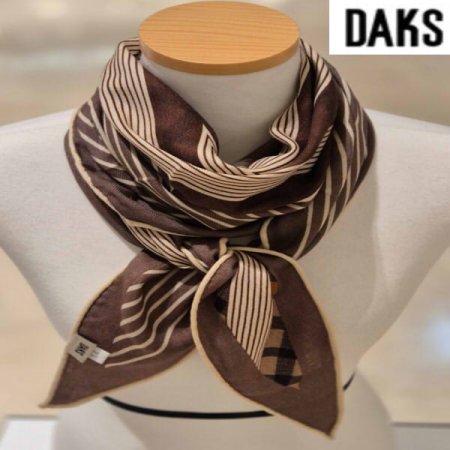 양면 울실크 로장지 스카프