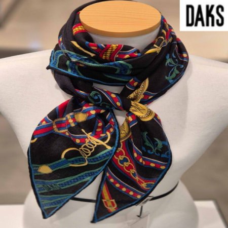 캐시미어 울 혼방 로장지 스카프