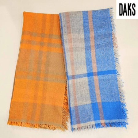 체크 캐시미어 머플러