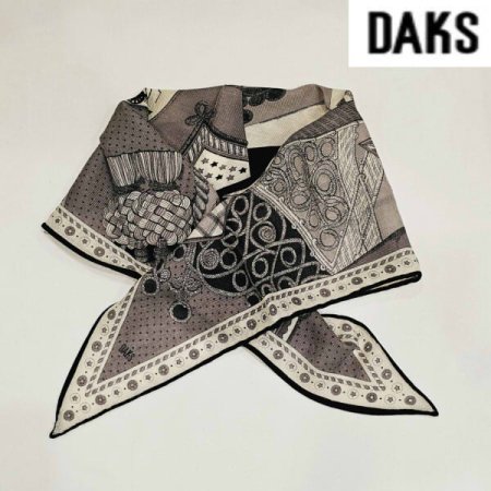 캐시미어 울 혼방 로장지 스카프