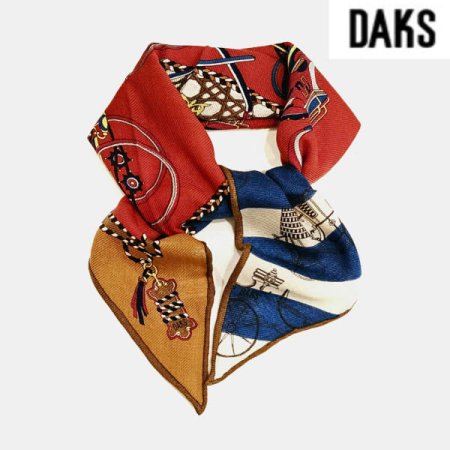 캐시미어 울 혼방 로장지 스카프