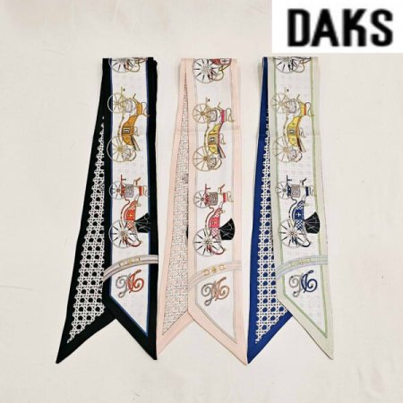 양면 실크 스키니 쁘띠 스카프