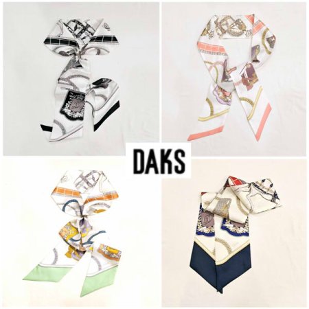 실크 스키니 스카프