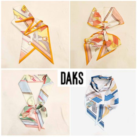 실크 스키니 스카프