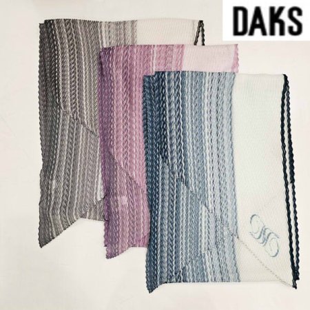 폴리 플리츠 스카프