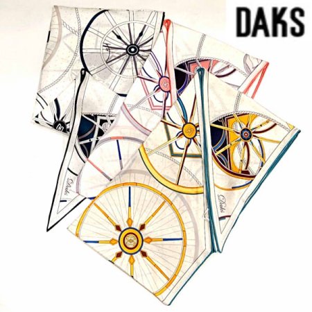 실크 마름모 스카프