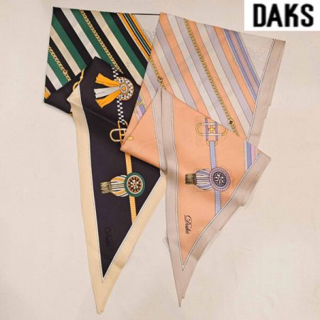 실크 마름모 스카프