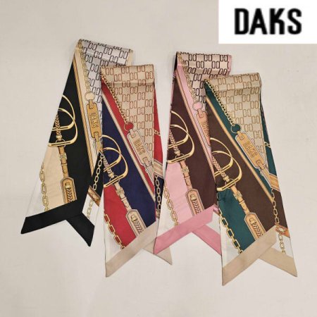 양면 실크 스키니 쁘띠 스카프