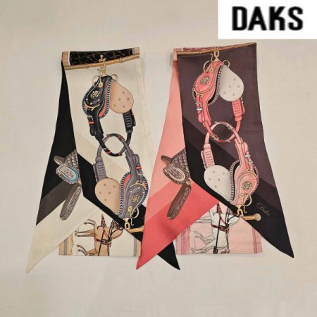 양면 실크 스키니 스카프