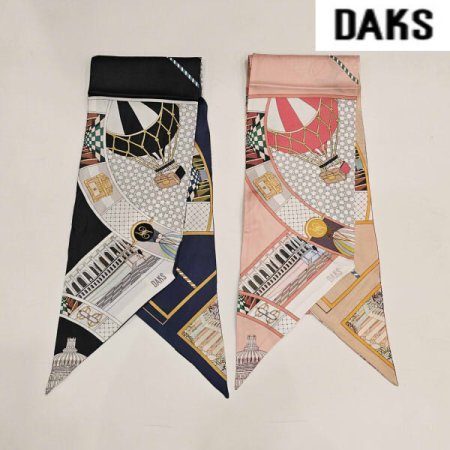 양면 실크 스키니 스카프