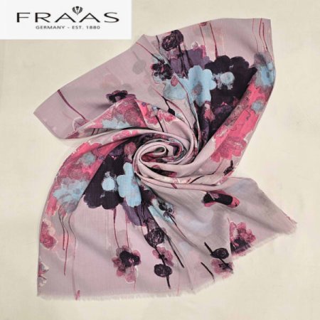 아이엘드 간절기 나염 면 롱 스카프