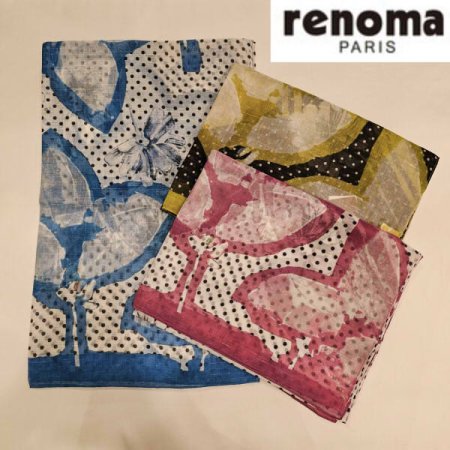 간절기 폴리 혼방 롱 스카프