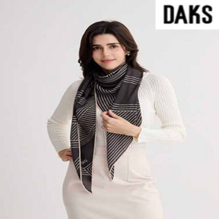 캐시미어 혼방 삼각 스카프(숄)