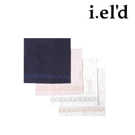 레노마 남녀 1매 수입라운드 손수건